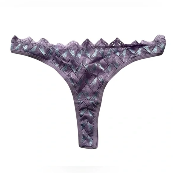 NWT Avidlove Lilac Lace Bralette and Panty Set - Picture 4 of 7